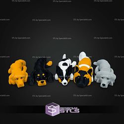 Super Basic STL Baby Flexi Dog V8