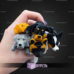 Super Basic STL Baby Flexi Dog V8