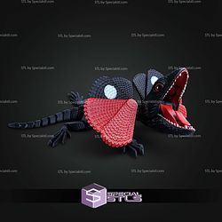 Super Basic STL Biting Clamidosaurus