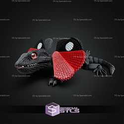 Super Basic STL Biting Clamidosaurus