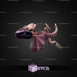 Super Basic STL Biting Clamidosaurus