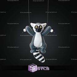 Super Basic STL Climbing Lemur Toy