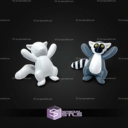 Super Basic STL Climbing Lemur Toy