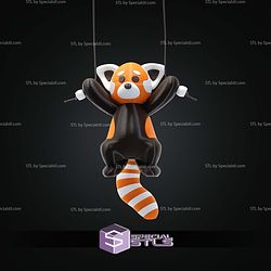 Super Basic STL Climbing Red Panda Toy