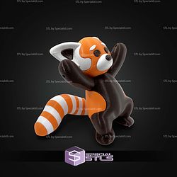 Super Basic STL Climbing Red Panda Toy