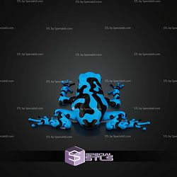 Super Basic STL Darcy the Poison Dart Frog
