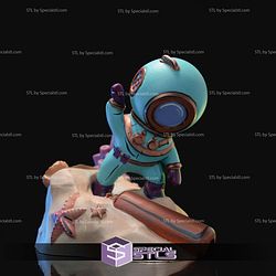 Super Basic STL Deep Diver Phone Holder