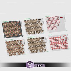 Super Basic STL Gingerbread Man Flexi