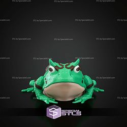 Super Basic STL Harold the Horned Frog