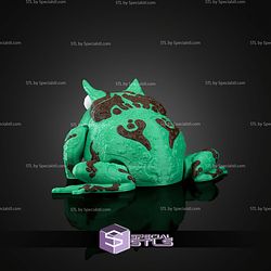 Super Basic STL Harold the Horned Frog