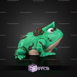 Super Basic STL Harold the Horned Frog