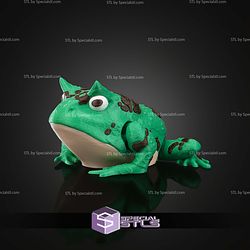 Super Basic STL Harold the Horned Frog