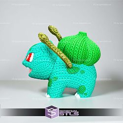 Super Basic STL Knitted Bulbasaur