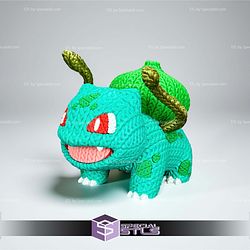 Super Basic STL Knitted Bulbasaur