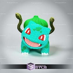 Super Basic STL Knitted Bulbasaur