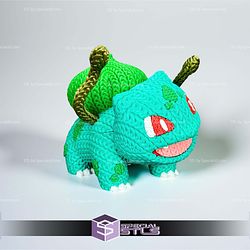 Super Basic STL Knitted Bulbasaur