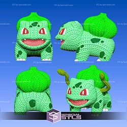 Super Basic STL Knitted Bulbasaur