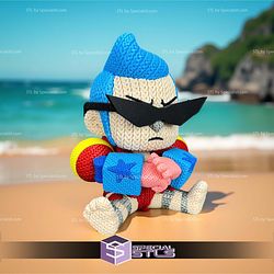 Super Basic STL Knitted Franky