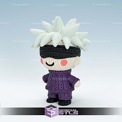 Super Basic STL Knitted Gojo