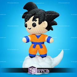 Super Basic STL Knitted Goku