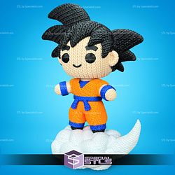 Super Basic STL Knitted Goku