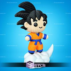 Super Basic STL Knitted Goku
