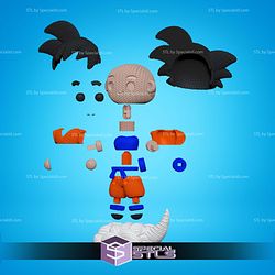 Super Basic STL Knitted Goku