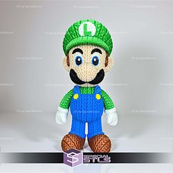 Super Basic STL Knitted Luigi