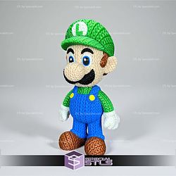 Super Basic STL Knitted Luigi