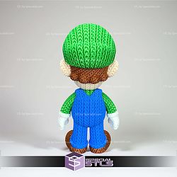Super Basic STL Knitted Luigi