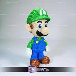 Super Basic STL Knitted Luigi