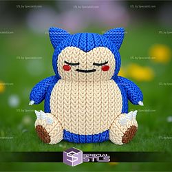 Super Basic STL Knitted Snorlax
