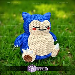 Super Basic STL Knitted Snorlax