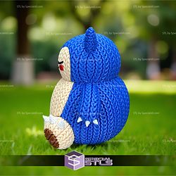 Super Basic STL Knitted Snorlax