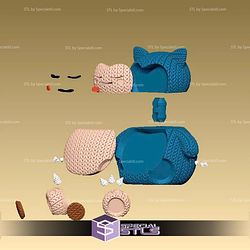 Super Basic STL Knitted Snorlax