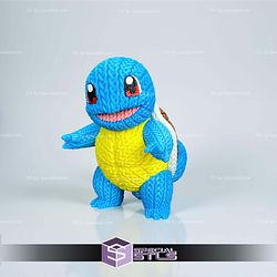 Super Basic STL Knitted Squirtle