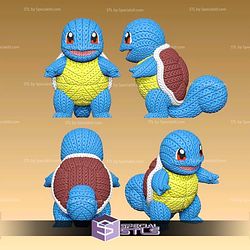 Super Basic STL Knitted Squirtle