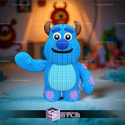 Super Basic STL Knitted Sulley Monster Inc