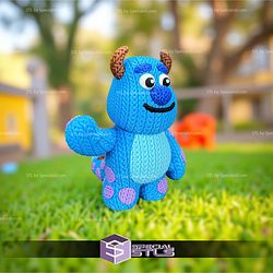 Super Basic STL Knitted Sulley Monster Inc