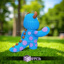 Super Basic STL Knitted Sulley Monster Inc