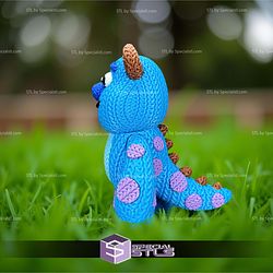 Super Basic STL Knitted Sulley Monster Inc