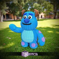 Super Basic STL Knitted Sulley Monster Inc