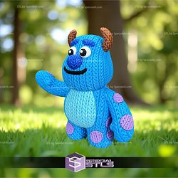 Super Basic STL Knitted Sulley Monster Inc