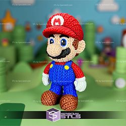 Super Basic STL Knitted Super Mario