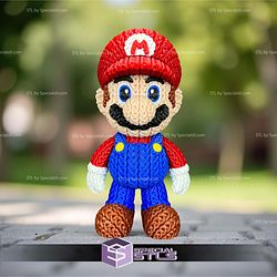 Super Basic STL Knitted Super Mario