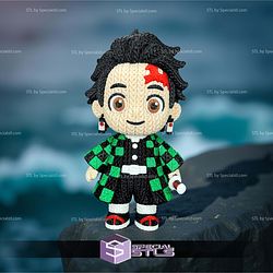 Super Basic STL Knitted Tanjiro
