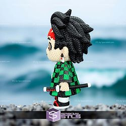 Super Basic STL Knitted Tanjiro