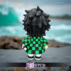 Super Basic STL Knitted Tanjiro