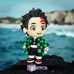 Super Basic STL Knitted Tanjiro