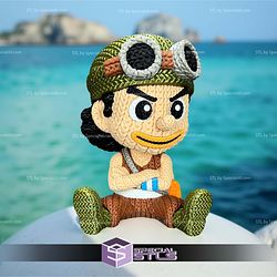 Super Basic STL Knitted Usopp